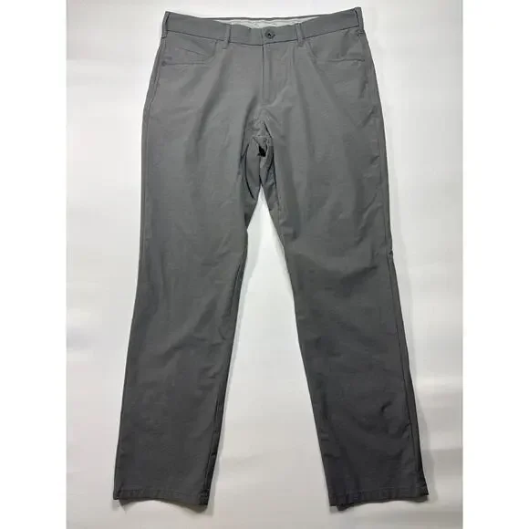 Tommy Bahama Men's Gray Straight Leg Lightweight/Golf Pants - 34x30 (34x28.5) - Picture 1 of 5
